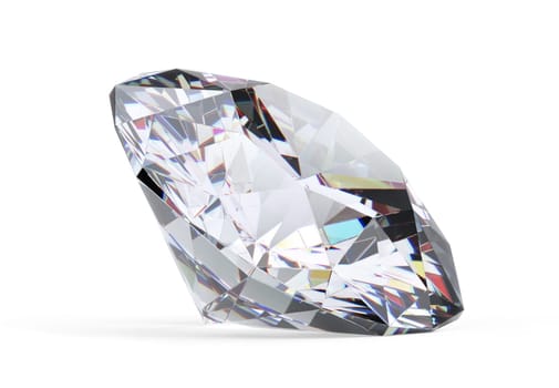 diamond on white background with high quality