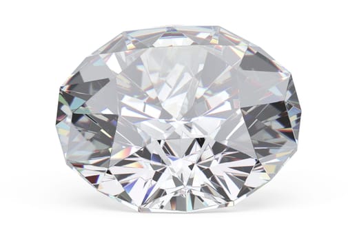 diamond on white background with high quality