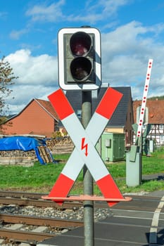 rails for the highspeed intercity train of the german Railway association at Herleshausen, Germany