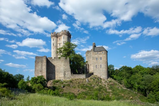 The Kasselburg is a ruined hill castle  in Pelm near Gerolstein in the county of Eifel, Germany