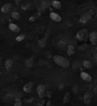 There are a lot of fingerprints on a black background.Texture or background