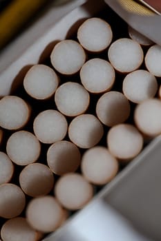 Number of cigarettes isolated tobacco danger close up quit smoking cessation cigaret bad habit nicotine junkie big size high quality instant prints