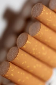 Number of cigarettes isolated tobacco danger close up quit smoking cessation cigaret bad habit nicotine junkie big size high quality instant prints