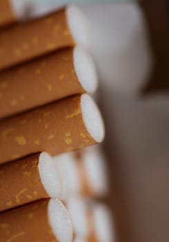 Number of cigarettes isolated tobacco danger close up quit smoking cessation cigaret bad habit nicotine junkie big size high quality instant prints