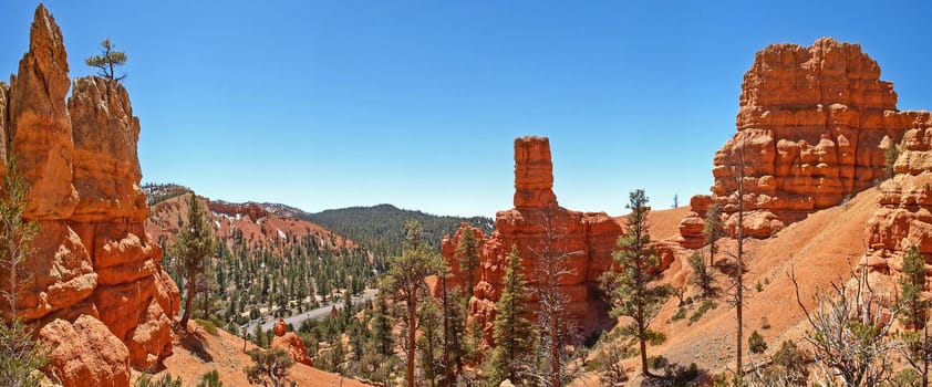 The Bryce Canyon National Park, Utah, United States