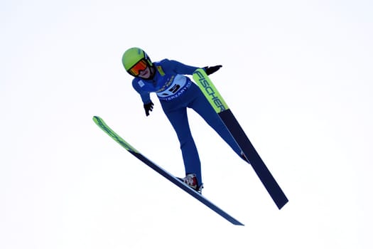 Lionel Digeser (SZ Breitnau) at the DSV Schülercup DSC NK SS Hinterzarten 2024