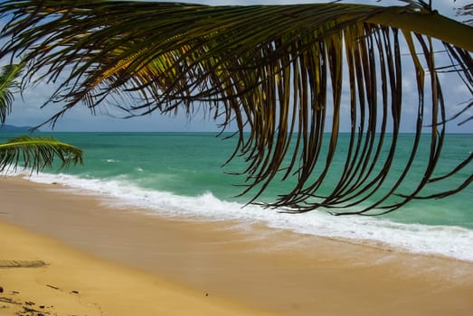 The beaches of Thailand, the coast in Thailand, the coastline.