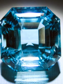Crowned gemstones. Rubies, precious stones in processing