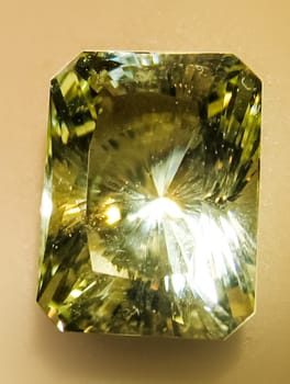 Crowned gemstones. Rubies, precious stones in processing
