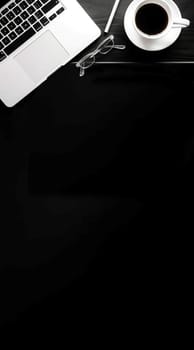 Office desktop banner. Note mobile. Generate Ai
