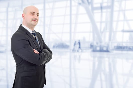 young business man portrait at the office