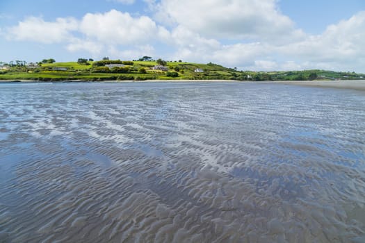 Inchydoney Island and the famous Irish beach on a sunny summer. Ireland