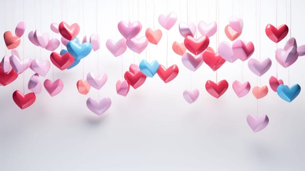valentine's day concept art heart and love, ai