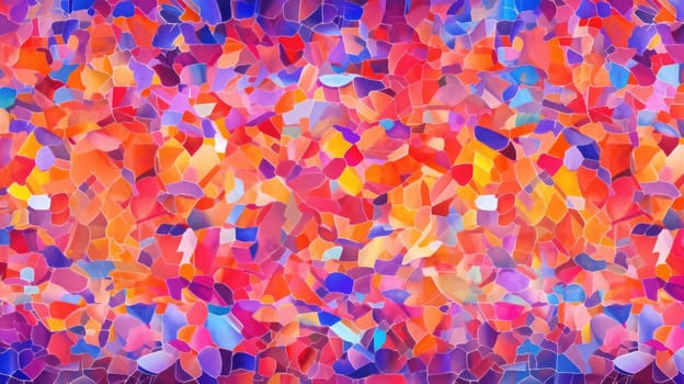 abstract background with squares mosaic tile, ai