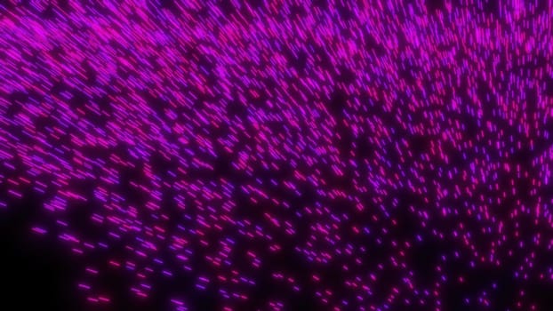 Abstract lasers rain. Computer generated 3d render