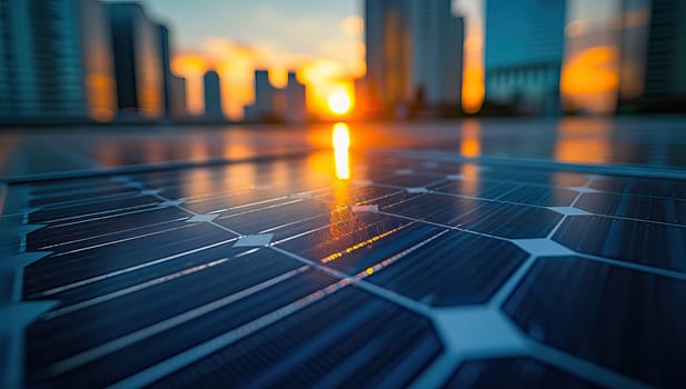 Photovoltaic modules for innovation green energy and sustainable development.