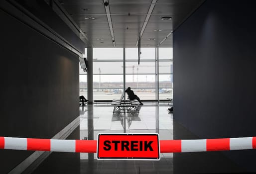 Strike at airport, train station and other transportation companies