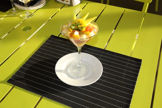 Restaurant menu. Dishes which give at restaurants. Salads, second courses, pizza and other.