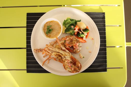 Restaurant menu. Dishes which give at restaurants. Salads, second courses, pizza and other.