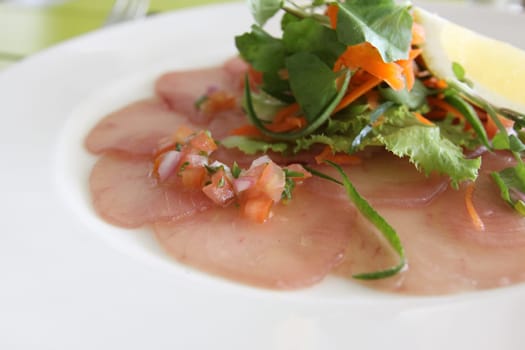Restaurant menu. Dishes which give at restaurants. Salads, second courses, pizza and other.