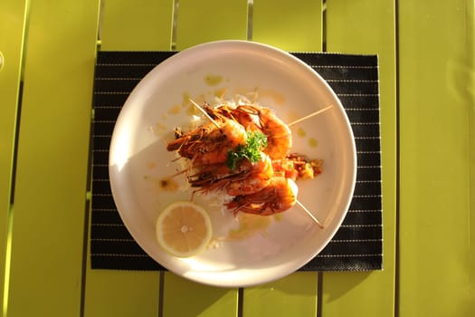 Restaurant menu. Dishes which give at restaurants. Salads, second courses, pizza and other.