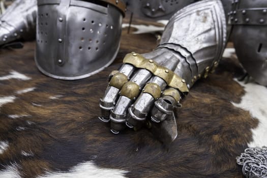 Protection and security detail for medieval knights
