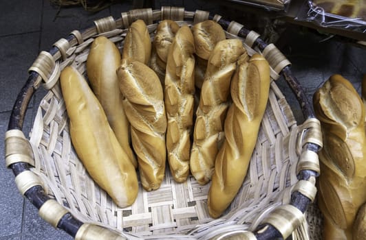 Detail of craftsmanship and old traditional bakery, quality and healthy bread