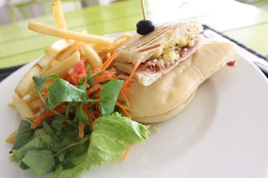Restaurant menu. Dishes which give at restaurants. Salads, second courses, pizza and other.