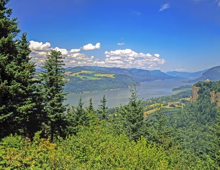 Columbia River Gorge in Oregon