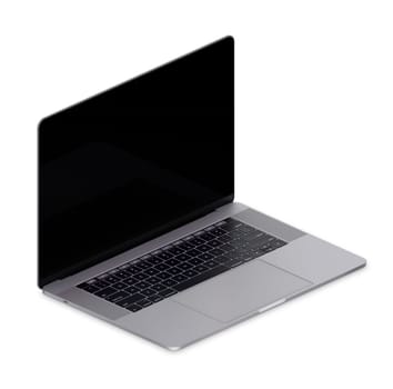 laptop,black,blank , screen ,angled,color,white,gadget