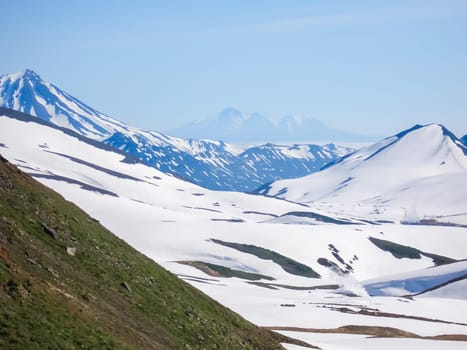 Nature of Kamchatka. Landscapes and magnificent views of the Kamchatka Peninsula.