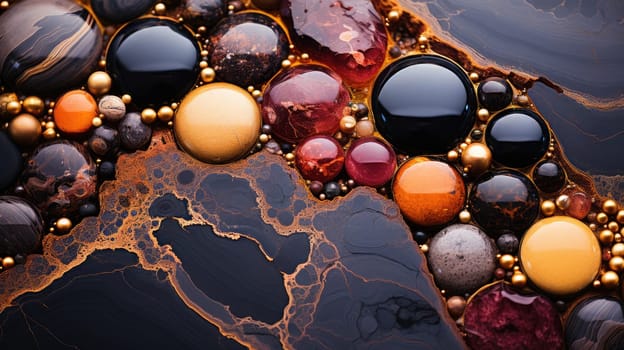 marble texture stone paint wallpaper background, ai