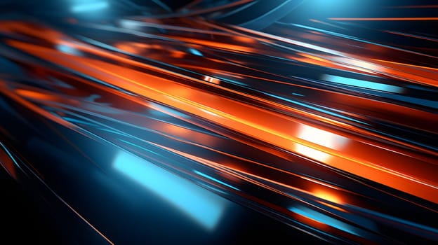Black and orange colored glass tiles for abstract background and wallpaper. Neural network generated image. Not based on any actual person or scene.