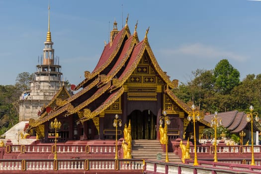 Wat Pa Lahan Sai Temple in the South of Buriram Province close to the border with Cambodia