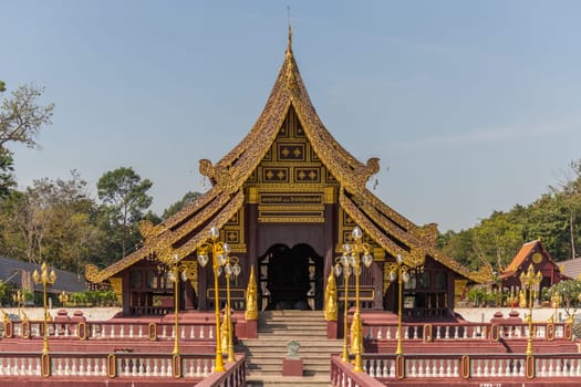 Wat Pa Lahan Sai Temple in the South of Buriram Province close to the border with Cambodia