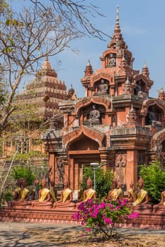 Khao Phra Angkhan Temple in Thailands province Buriram was built on the former volcano Khao Loy. While neighbooring the famous Phanom Rung it is much less visited.