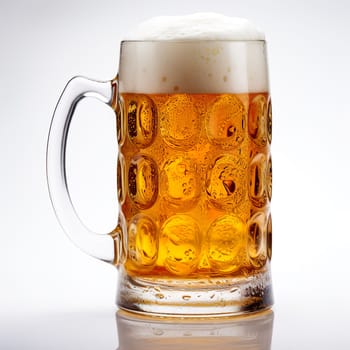 A beer mug with beer generated by artificial intelligence