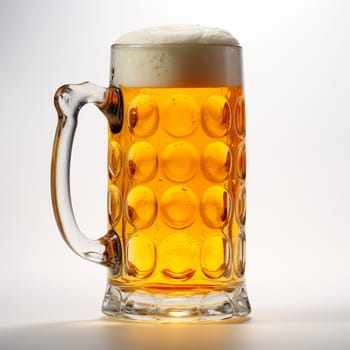 A beer mug with beer generated by artificial intelligence
