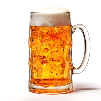 A beer mug with beer generated by artificial intelligence
