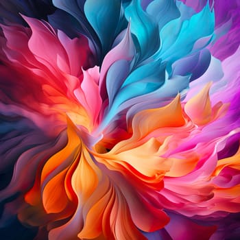 An abstract colorful background generated by artificial intelligence
