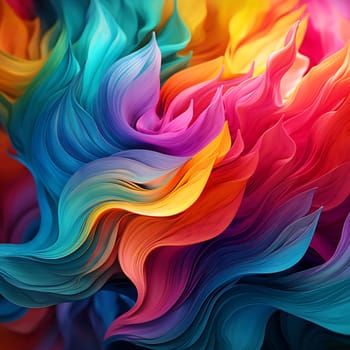 An abstract colorful background generated by artificial intelligence