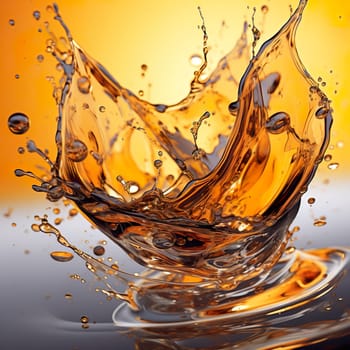 A symbolic photo on the subject of crude oil generated by artificial intelligence
