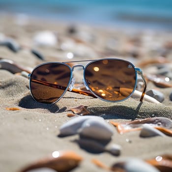 Photo of sunglasses generated by artificial intelligence