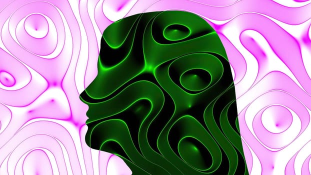 Surreal  Portrait of Woman silhouette,Surreal  Portrait of Woman silhouette