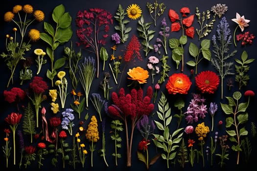 Medicinal plants. Drug oil essential. Generate Ai