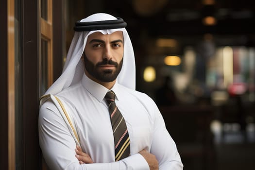Eastern businessman. Male pad creative. Generate Ai
