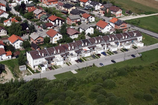 Residential complex in the town of Samobor, Croatia
