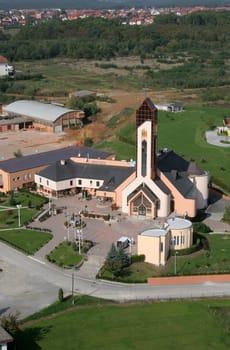 Saint Anthony of Padua parish church in Sesvetska Sela, Croatia