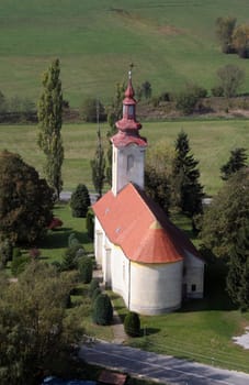 Parish Church of the Sacred Heart of Jesus and Saint Ladislaus in Mali Raven, Croatia