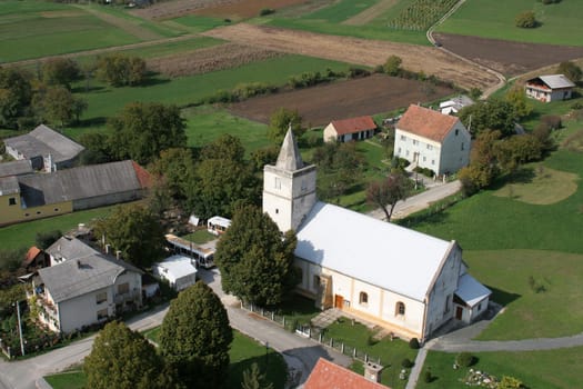 Parish Church of the Assumption of the Virgin Mary in Gornja Rijeka, Croatia